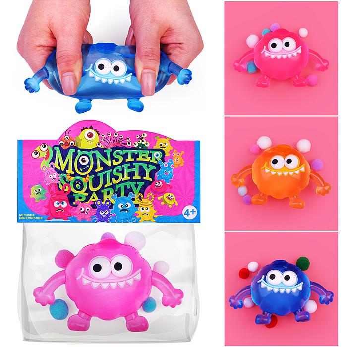 Игрушка-антистресс 00-8166 "Круглик монстр"