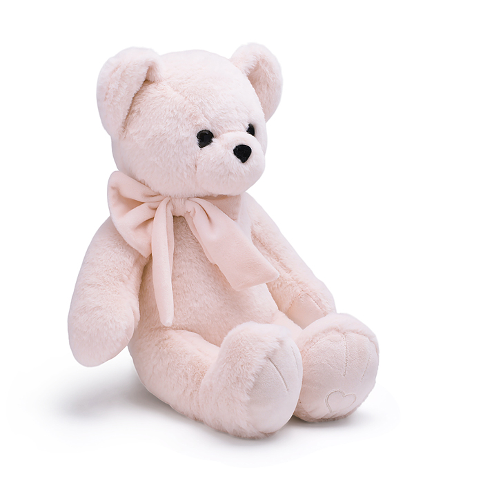 Медведь Барт, 30см сидя, персиковый