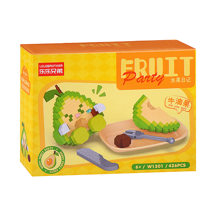 Конструктор W1301 "Авакадо" (426 дет.) в коробке