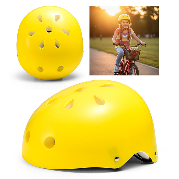 Защитный шлем "Цветок" (Цвет желтый)