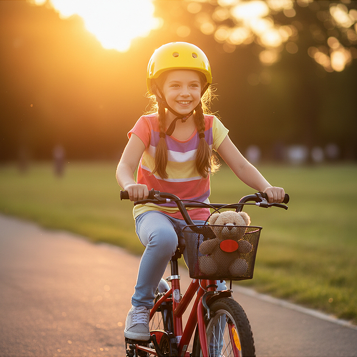 Защитный шлем "Цветок" (Цвет желтый)