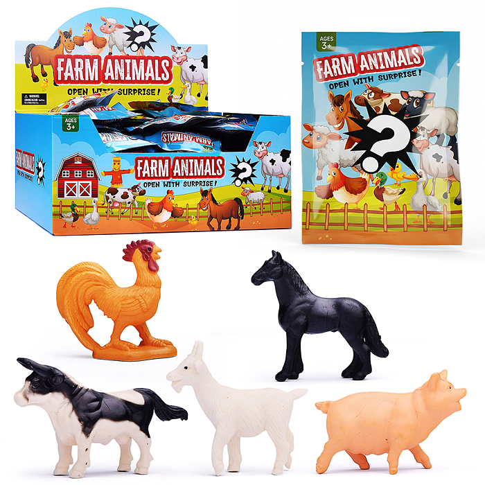 Набор животных 688-16 "Добрая ферма" в коробке Набор животных 688-16 "Добрая ферма" в коробке