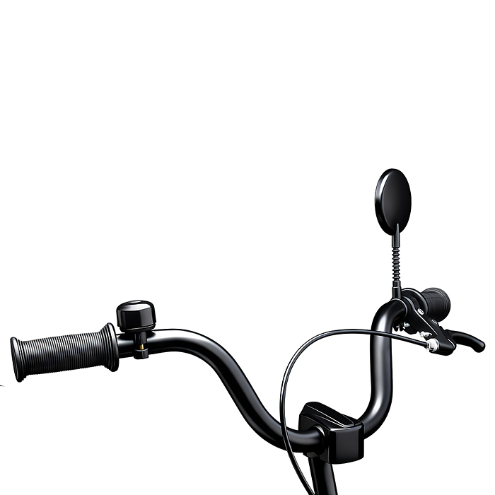 Велосипед 12" Rocket Gem, цвет белый/фиолетовый