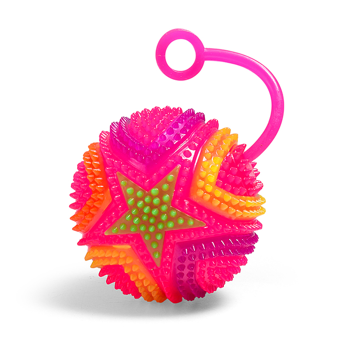 Игрушка-пищалка 00-8178 "Колючая звезда 2" (6,5 см) в коробке