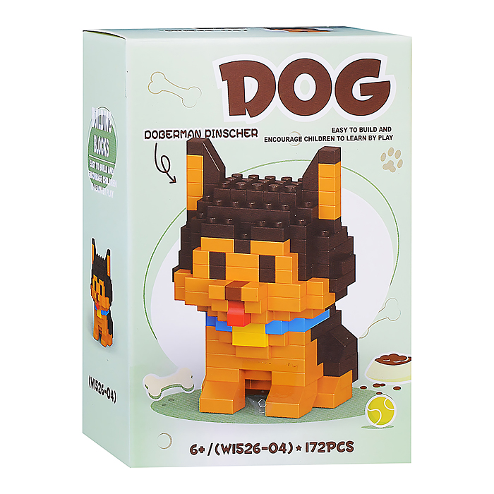 Конструктор W1526-04 "Верный друг" (172 дет.) в коробке