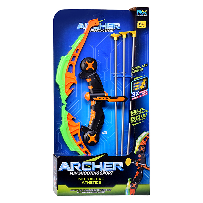 Набор лук RHY-021A "Фокус выстрела" в коробке