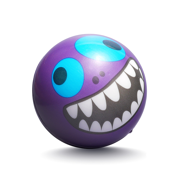Мяч детский 00-7971 "Зубастик" PU (7см) в коробке