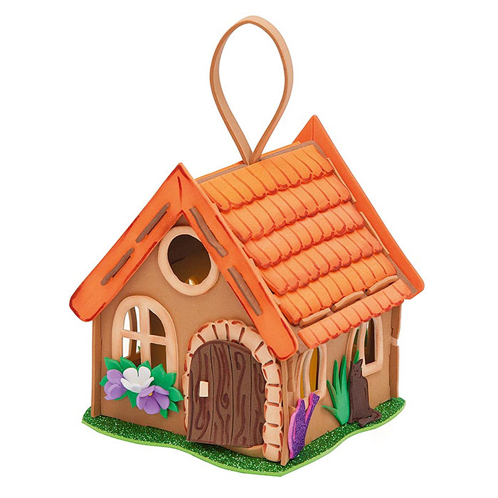 Набор для творчества. Фонарик "Деревенский домик"