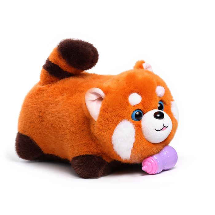 Панда 00-6819 "Пит" (глазки двигаются, поёт и пьёт молоко) в коробке