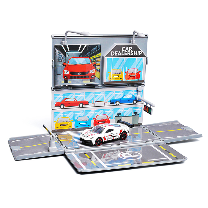 Машина 890-128B "Контейнер" в коробке 