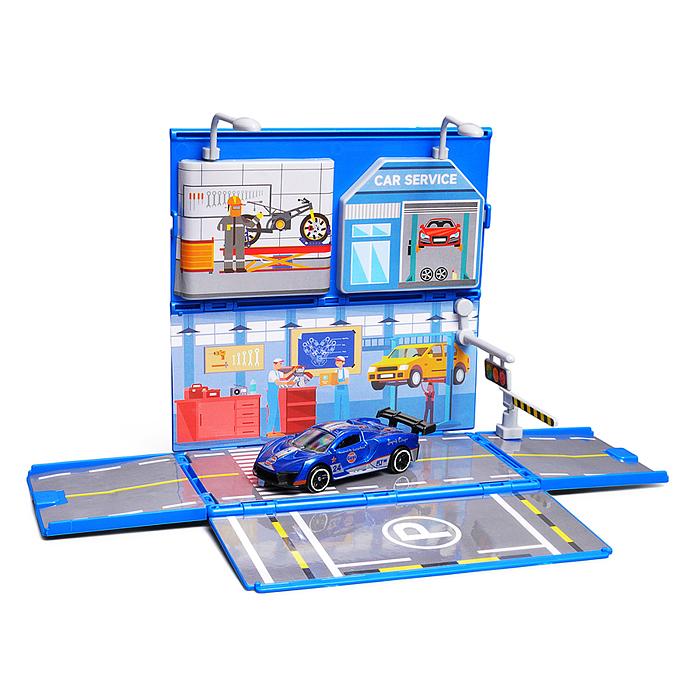 Машина 890-128B "Контейнер" в коробке 