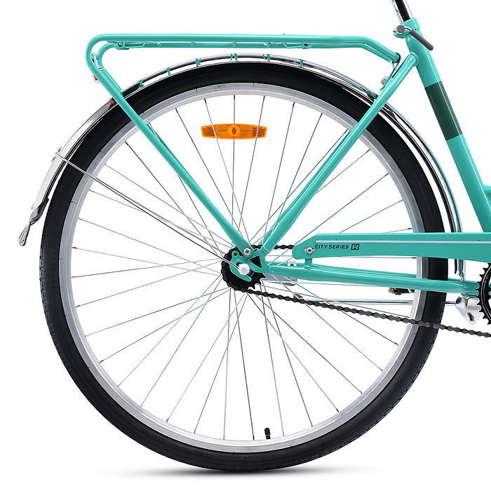 Велосипед 28" Rocket City Lady, цвет зеленый, размер 19"