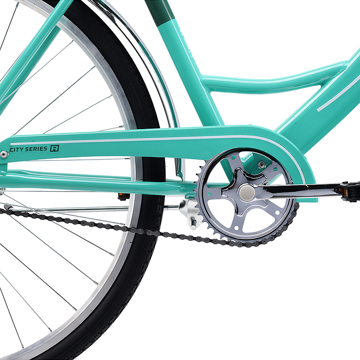 Велосипед 28" Rocket City Lady, цвет зеленый, размер 19"