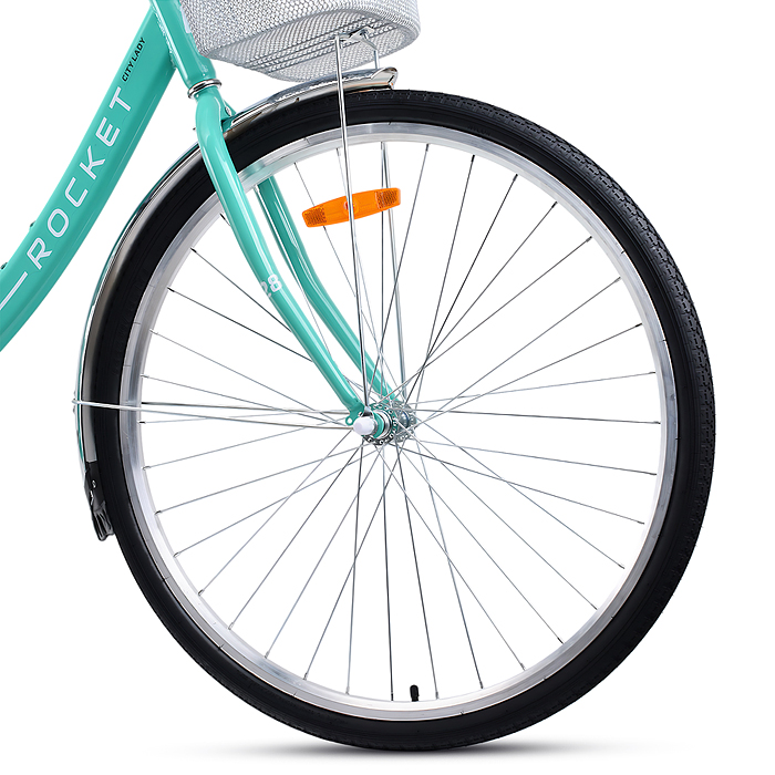 Велосипед 28" Rocket City Lady, цвет зеленый, размер 19"