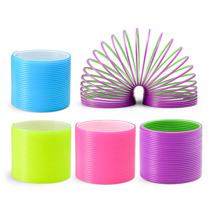 Игрушка-пружинка YG180-W "Цветная гармония" Игрушка-пружинка YG180-W "Цветная гармония"