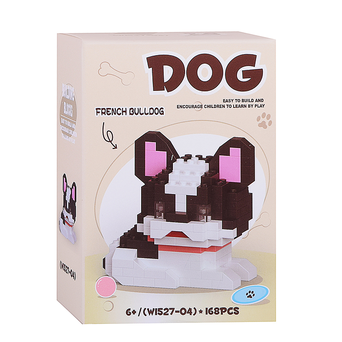 Конструктор W1527 "Мой пушистый друг" (в ассортименте) в коробке