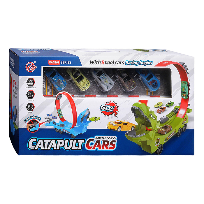 Трек 424-1 "Катапульта динозавр" в коробке 