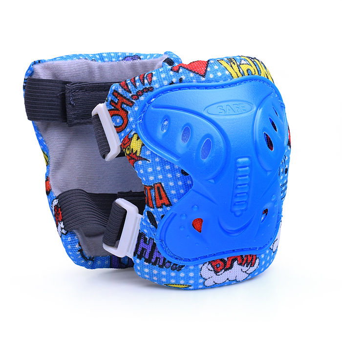 Комплект защиты для катания 00-3798 (цвет синий)
