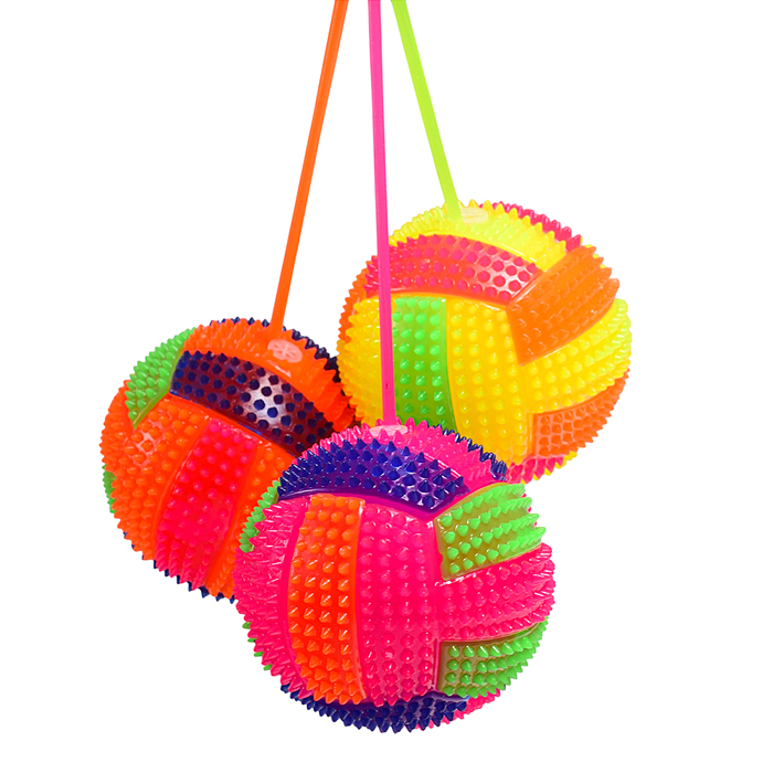 Игрушка-пищалка 00-8173 "Колючие полоски" (7,5 см) в коробке