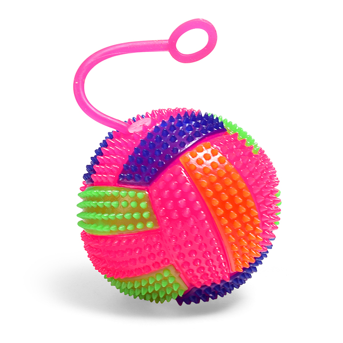 Игрушка-пищалка 00-8173 "Колючие полоски" (7,5 см) в коробке