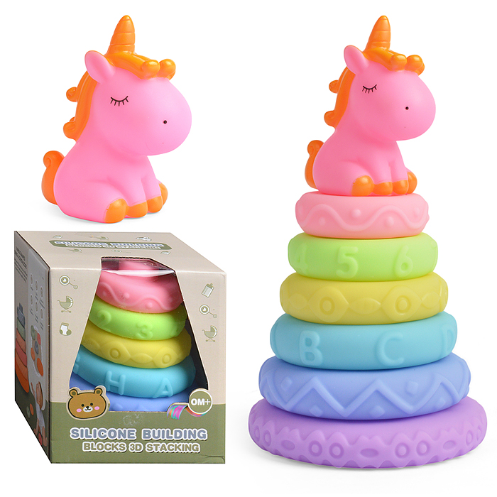 Пирамидка KM233B "Единорожка" в сетке