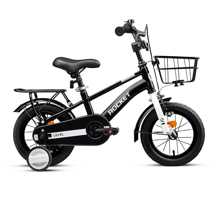 Велосипед 12" Rocket Level, цвет черный