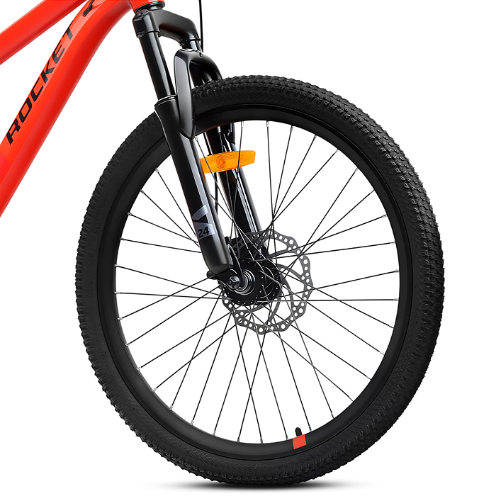 Велосипед 24" Rocket Rower, цвет красный, размер 13"