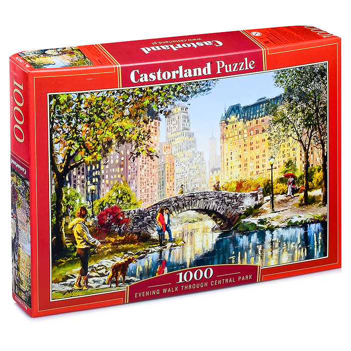 Пазлы 1000 "Вечерняя прогулка по Центральному парку" Пазлы 1000 "Вечерняя прогулка по Центральному парку"