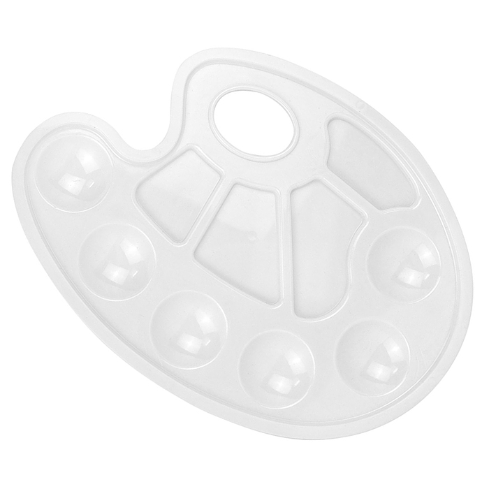 Палитра художника Гамма, 10 ячеек, пластик Палитра художника Гамма, 10 ячеек, пластик