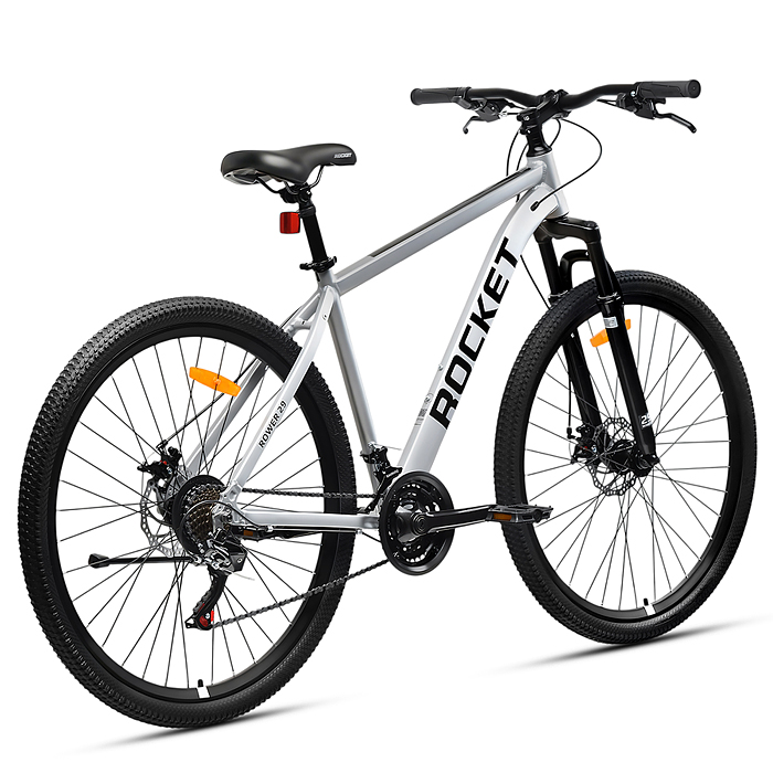 Велосипед 29" Rocket Rower, цвет серый, размер 19"