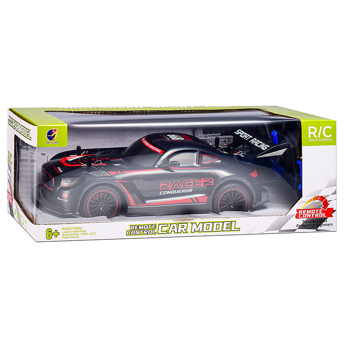 Машина KQX165-S12 "Вектор" р/у, 27 MHz. в коробке