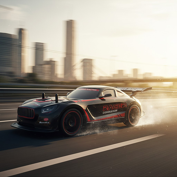 Машина KQX165-S12 "Вектор" р/у, 27 MHz. в коробке