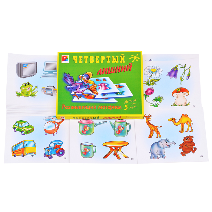 Настольная игра "Четвертый лишний" Настольная игра "Четвертый лишний"