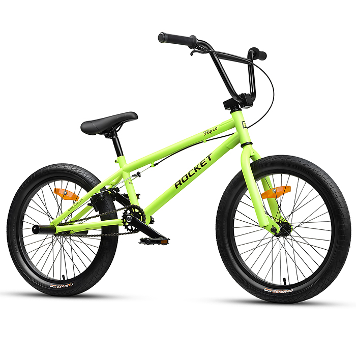 Велосипед 20" Rocket BMX Flip 1.0, цвет зеленый, размер 20,5"