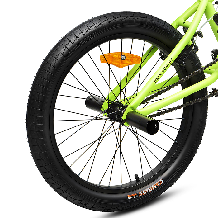 Велосипед 20" Rocket BMX Flip 1.0, цвет зеленый, размер 20,5"