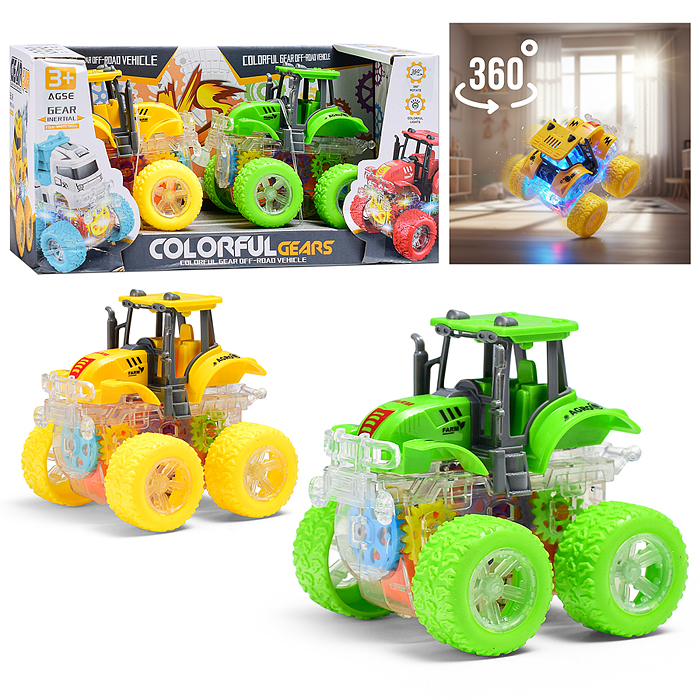 Машина YM-1112B "Блестящий трюк" в коробке Машина YM-1112B "Блестящий трюк" в коробке