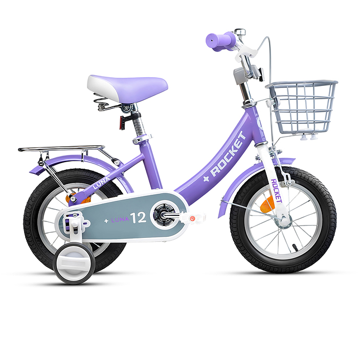 Велосипед 12" Rocket Luna, цвет сиреневый