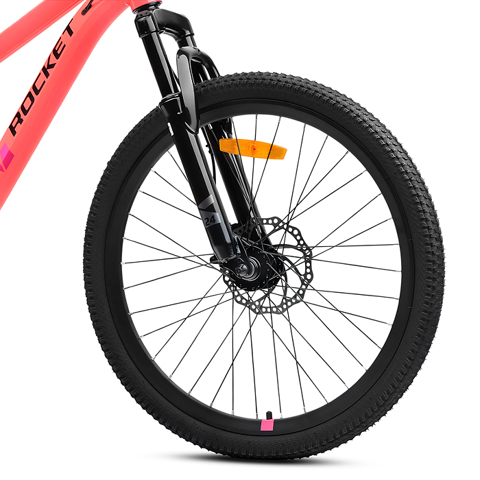 Велосипед 24" Rocket Rower, цвет розовый, размер 13"