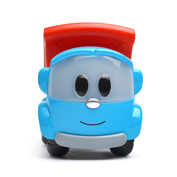 Машина металл Грузовичок Лева, 11 см, (отк. баг.,)ин.,коробка