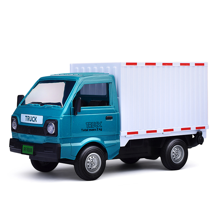 Машина 323-8A "Фургон" 1:16,  свет, звук, в коробке