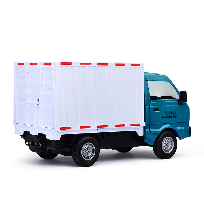 Машина 323-8A "Фургон" 1:16,  свет, звук, в коробке