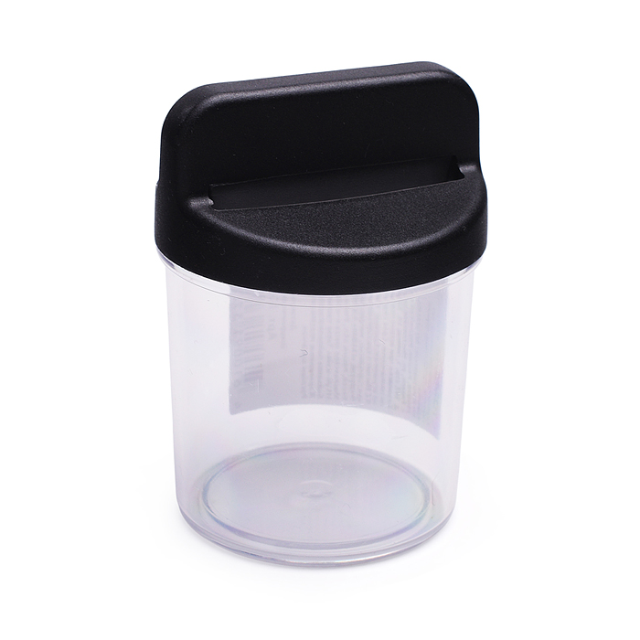 Скрепочница магнитная, без скрепок, прозрачная Скрепочница магнитная, без скрепок, прозрачная