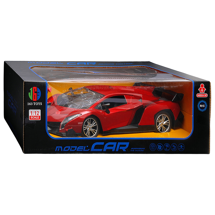 Машина 163-E8092A "Турбо Кар" р/у, 27 MHz, в коробке