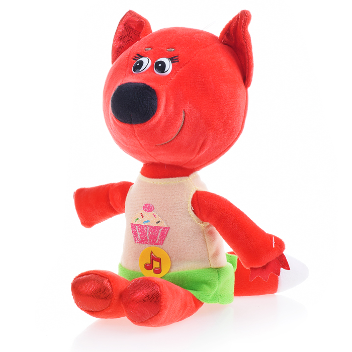 Лисичка 20см, в футболке (м/ф "МИ-МИ-МИШКИ") 