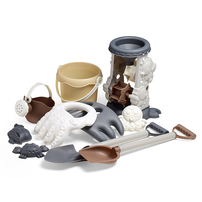 Набор для игры в песке W219-17M "Морские обитатели" в сетке