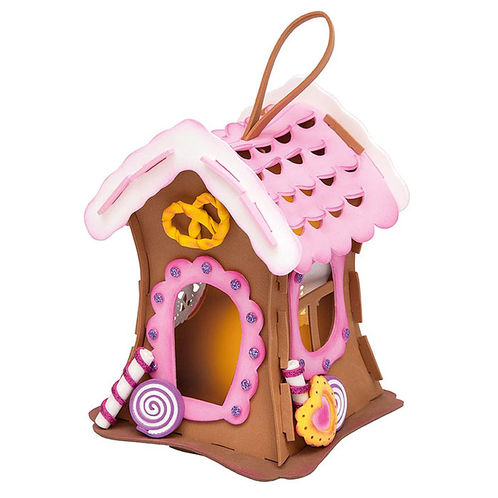 Набор для творчества. Фонарик "Карамельный домик"