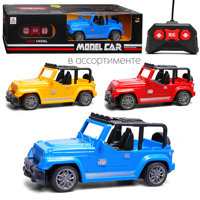 Машина 988-8S "Пик" р/у, 27 MHz. в коробке 