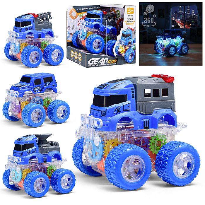 Машина YM-1100A "Трюкач" в коробке