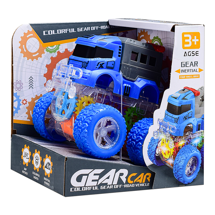 Машина YM-1100A "Трюкач" в коробке