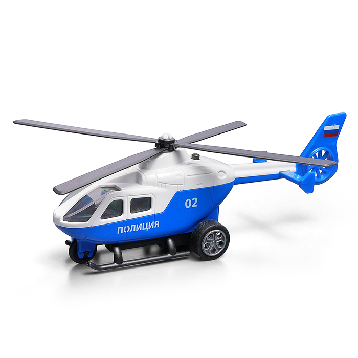 Фото к товару Модель пластик свет-звук Вертолет "Полиция" 20 см. (подв. дет) инерц., в коробке Модель пластик свет-звук Вертолет "Полиция" 20 см. (подв. дет) инерц., в коробке